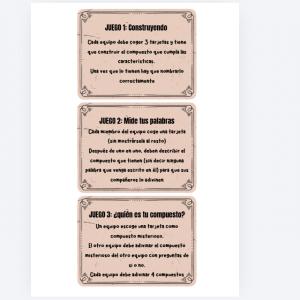 El triple reto orgánico - física y química (4º ESO/1º BACH/2ºBACH)